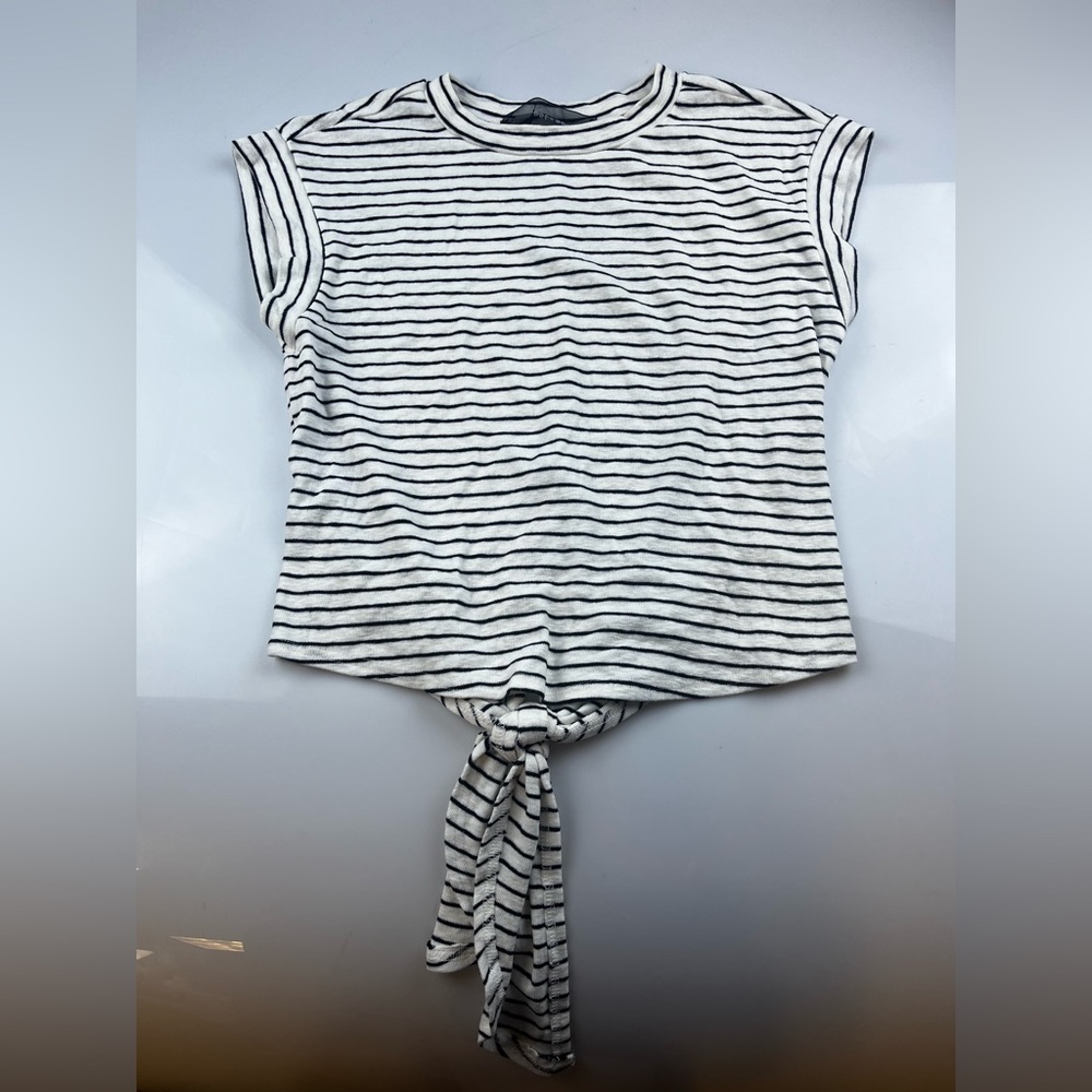 Code x Mode Striped Tie Back Top S103-50